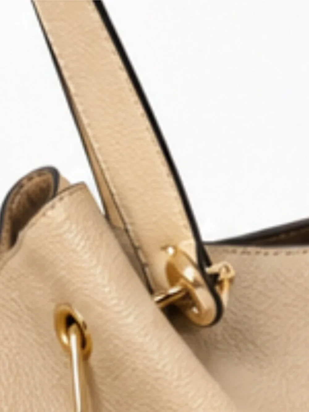Sondra Roberts Squared Cream Slouchy Hobo Tote Large Vegan Leather Quiet Luxury